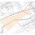 Katastrální mapa se zákresem